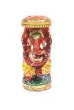 Rajasthani Wood Grand Umbrella Ganesha 